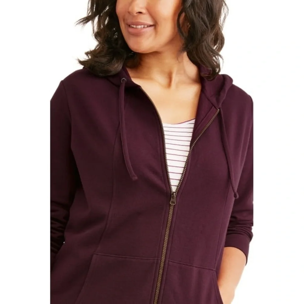 Terra and Sky Women's Plus Fleece Hoodie - Size 2X - Picture 11 of 13